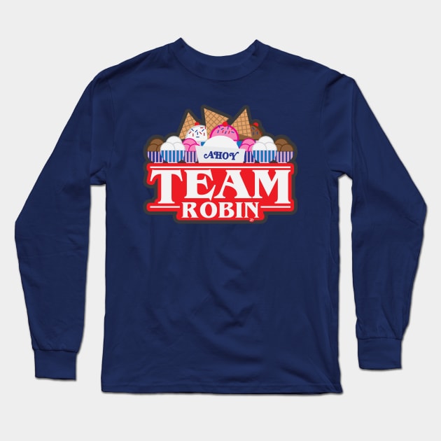 Stranger Teams: Robin Long Sleeve T-Shirt by dhartist